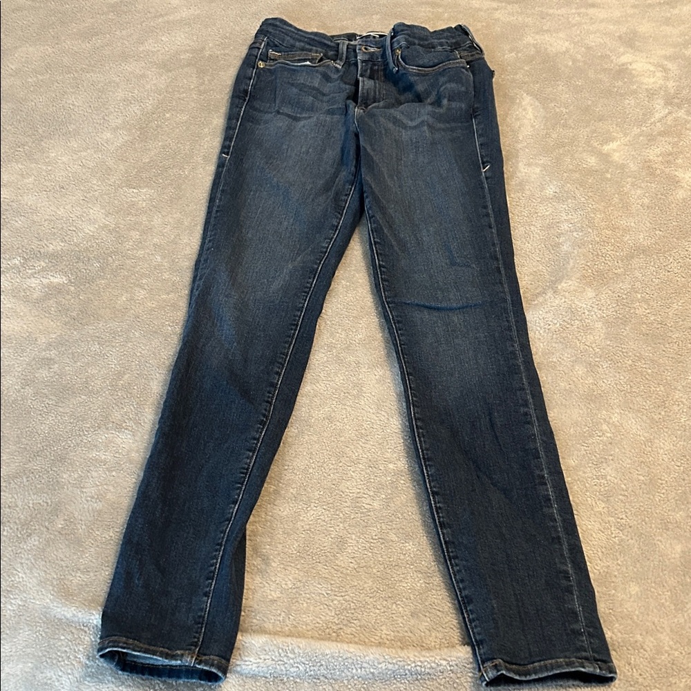 Good American Indigo Skinny Jeans